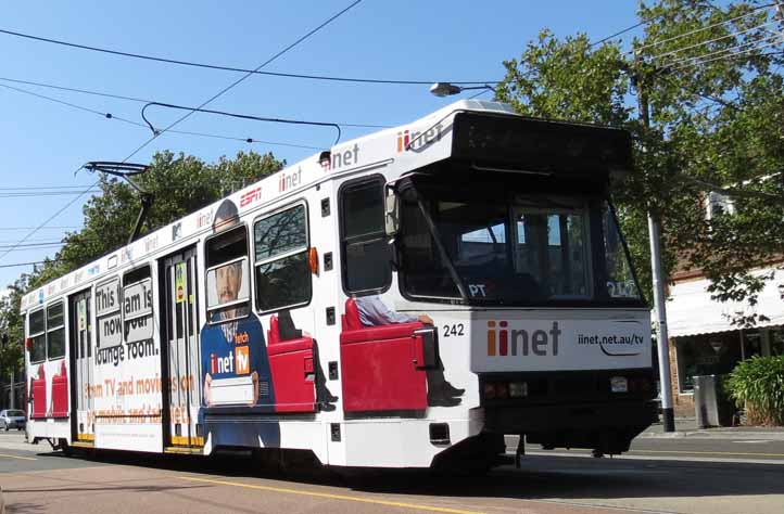 Yarra Trams Class A 242 iinet